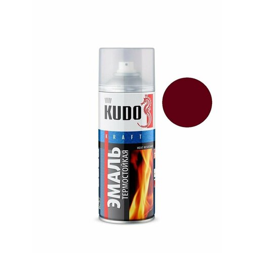 Эмаль термостойкая / огнезащитная краска KUDO - 4