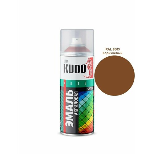 Эмаль акриловая быстросохнущая полуматовая SATIN RAL KUDO - 3