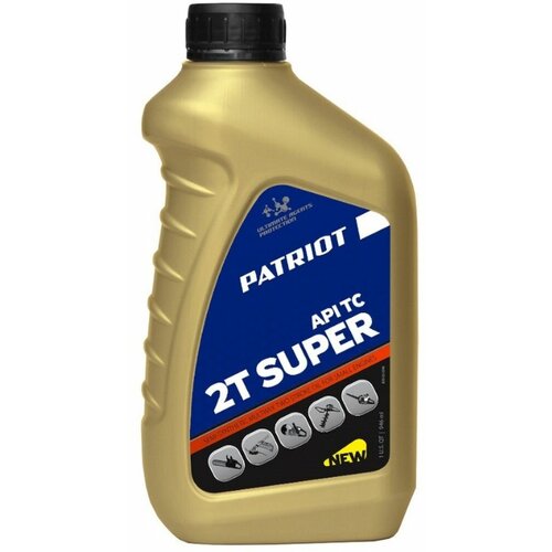 Масло для 2-тактных двигателей полусинтетическое 0,946 л