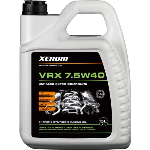 Моторное масло Xenum VRX 7.5W40 5л