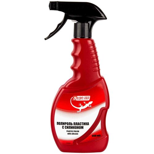 3TON Полироль пластика с силиконом 3ton, 550 мл