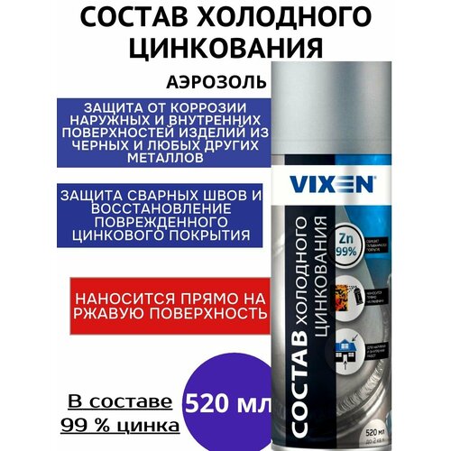 Состав холодного цинкования vixen