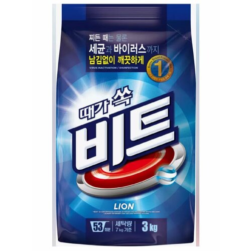 Порошок стиральный Beat 3kg Pouch