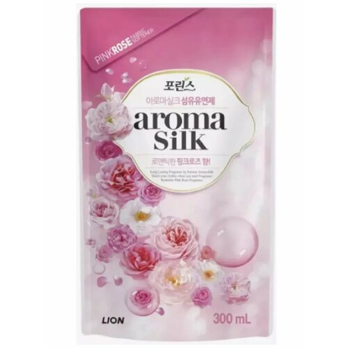 Кондиционер для белья с ароматом Розы "Aroma silk" 300 мл