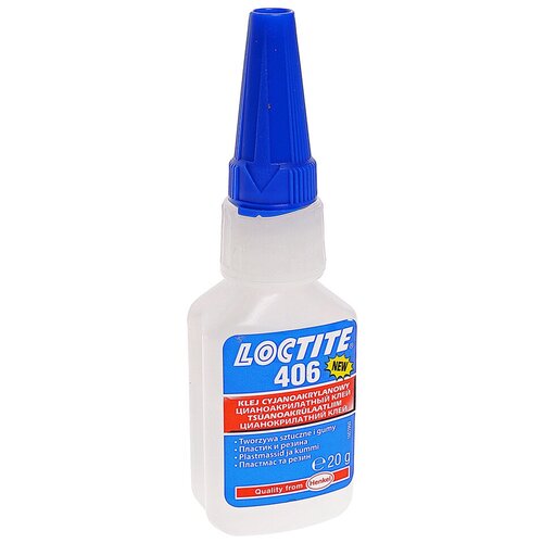 Клей для пластика цианоакрилатный 20г Sofortkleber 406 LOCTITE
