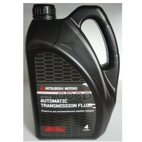 Масло Трансмиссионное, Dexron Spiii / Diamand Atf Sp Iii / 4 Л MITSUBISHI арт. MZ320160