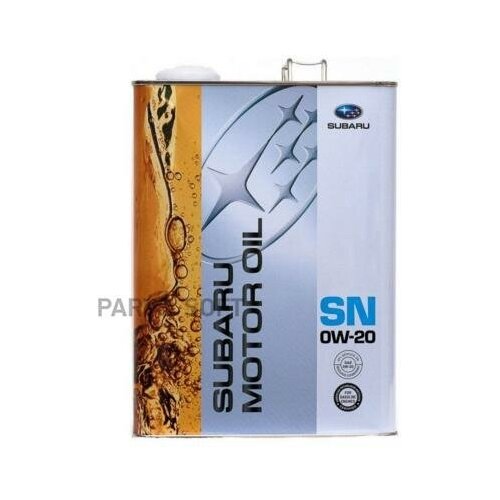SUBARU K0215Y0274 OE SUBARU 0W20 4L масо моторное \ API: SN