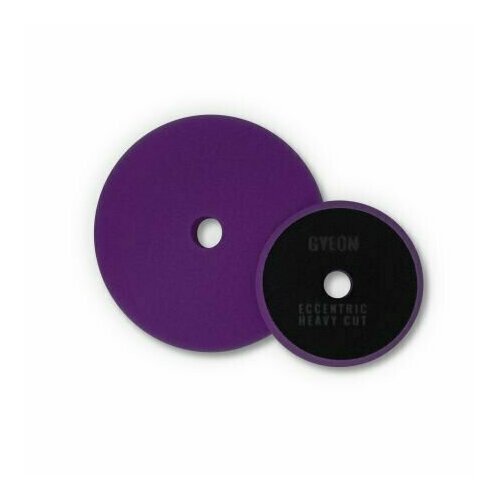 GYEON Круг полировальный жесткий, фиолетовый Q2M Eccentric Heavy Cut 80мм, 1шт