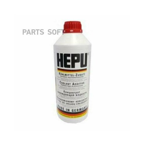 HEPU P999G12 Антифриз HEPU Coolant G12 концентрат красный 1,5 P999-G12
