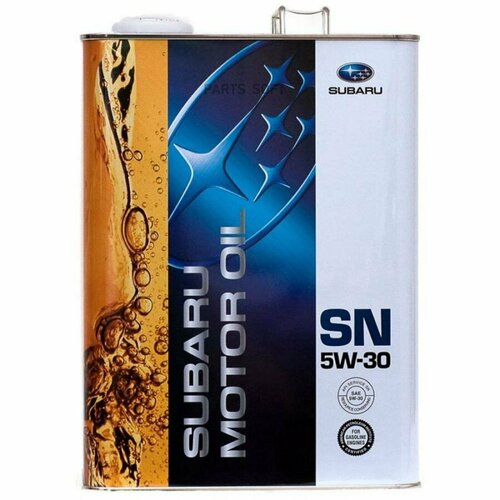 SUBARU K0215Y0273 OE SUBARU 5W30 4L масло моторное \ API: SN