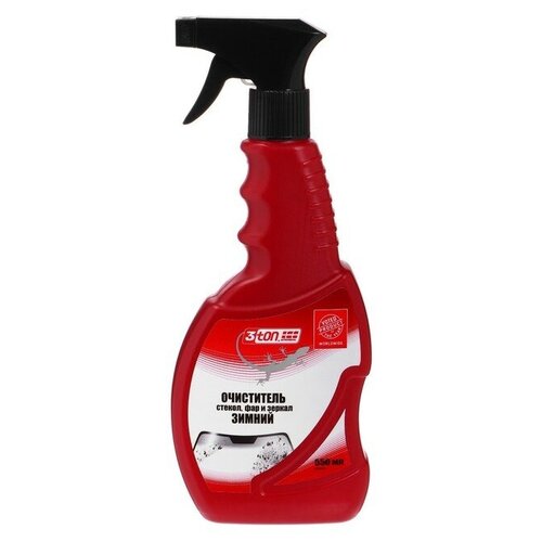 Очиститель стекол, фар и зеркал 3ton, зимний, спрей, 550 мл ТН-521