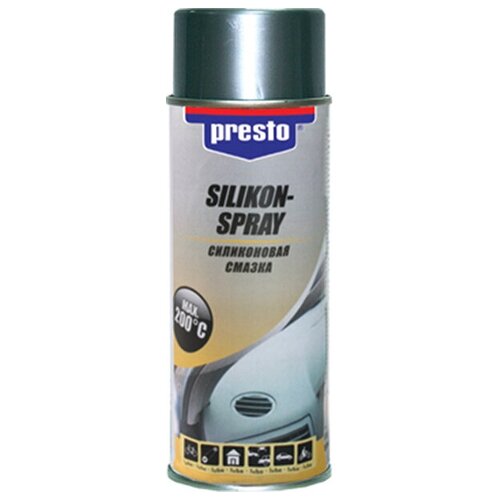 PRESTO Силиконовая смазка PRESTO, 400 мл, аэрозоль
