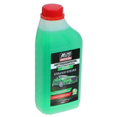 AVS Автошампунь AVS Универсальный, яблоко, 1 л, AVK-705