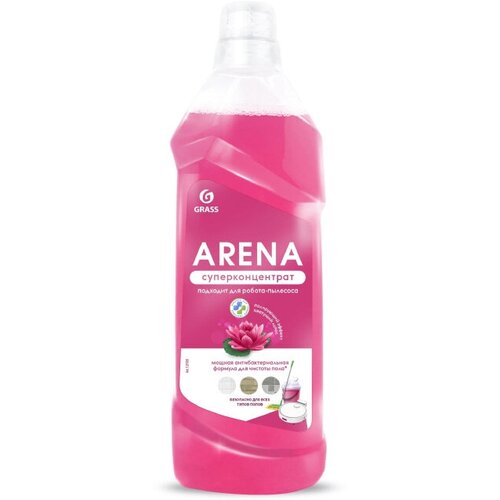 Средство для мытья пола Grass Arena с полирующим эффектом цветущий лотос 1л