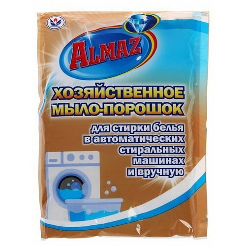 Almaz Хозяйственное Мыло-Порошок для автоматической и ручной стирки, 300 гр