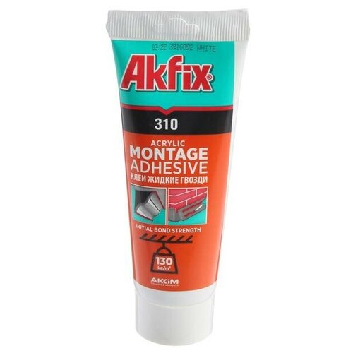 Клей монтажный Akfix 310, акриловый, 250 г