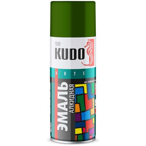 Эмаль универсальная KUDO, KU-10091, Кремовый, 520мл (12 шт)