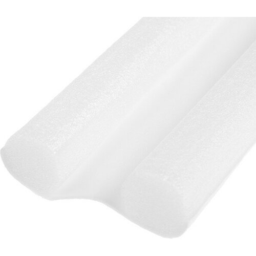 Защита от сквозняка и пыли тундра, 95х10 см, цвет белый