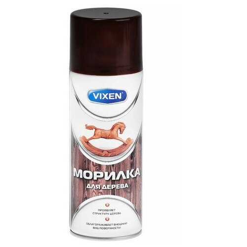Морилка для дерева VIXEN, темно ореховый, аэрозоль, 520 мл VX-91004