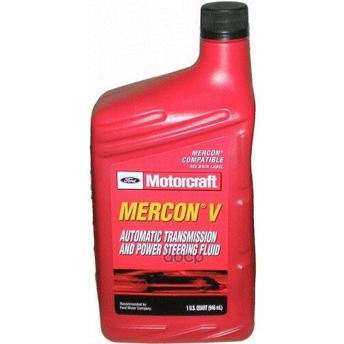 Масло Трансмиссионное Motorcraft Mercon-V 0,946 Л Xt-5-Qmc MOTORCRAFT арт. XT-5-QMC
