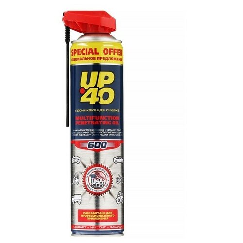 Проникающая смазка CityUp UP-40, 600 мл