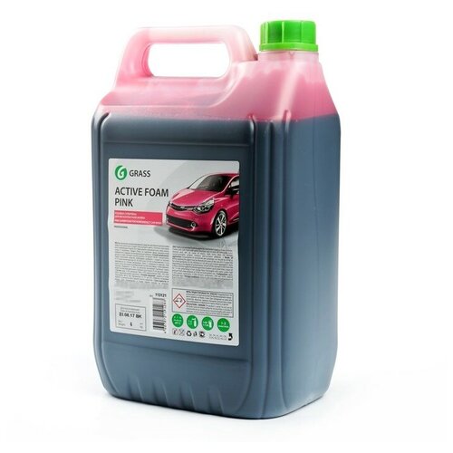 GRASS Активная пена Grass Pink розовая пена, 5 л (1:60-1:125)