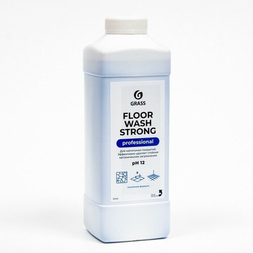 Средство для мытья полов Floor Wash Strong, канистра 1кг