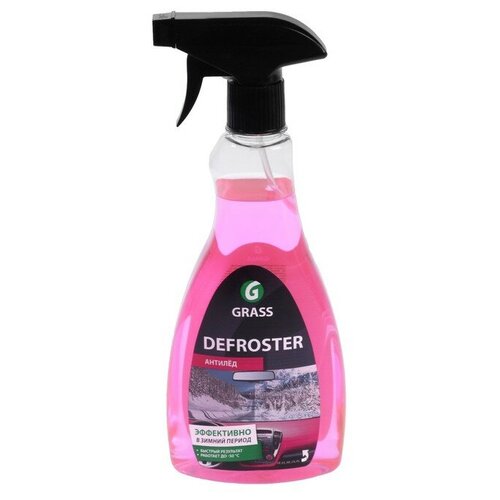 GRASS Размораживатель стёкол Grass антилед, триггер, 600 мл