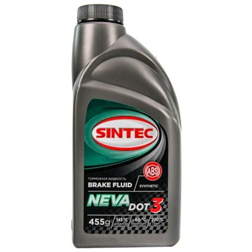 SINTEC Тормозная жидкость Sintec Нева Dot-3, 455 г