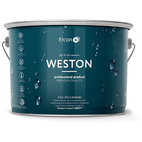 Лак Elcon Weston по камню 9 л