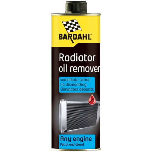Присадка в радитор Bardahl Radiator Oil Remover 300 мл.