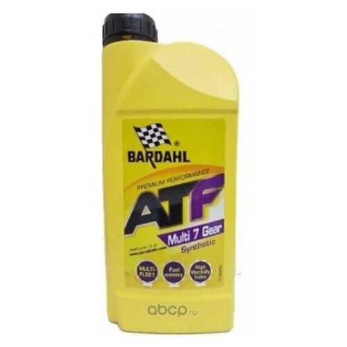 Atf Multi 7 Gear 1l (Авт. Транс. Синт. Масло) Bardahl Chrysler Atf +3, Allison C4, Mb 236.10/ 236.11/ 236.12/ 236.14 / 236....