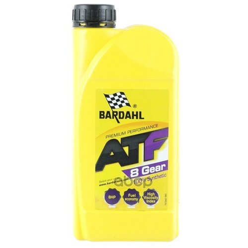Масло Трансмиссионное Bardahl Atf 8G Синтетическое 1 Л 36871 Bardahl арт. 36871