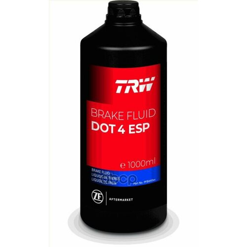 Жидкость Тормозная Trw Brake Fluid Dot4 Esp 1 Л Pfb440se Universal 1,0l Dot 4 Esp Trw Арт. Pfb440se TRW арт. PFB440SE