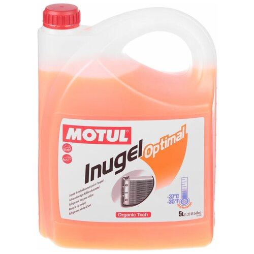 MOTUL 102923 антифриз -37 С Inugel Optimal красный 1 литр