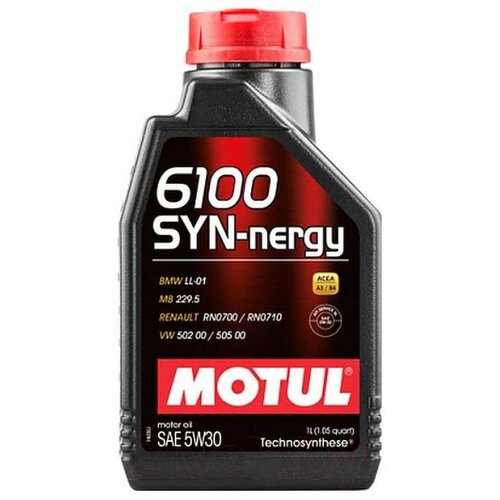 Масло моторное MOTUL 6100 SYN-NERGY 5W30 5л MOTUL 107972