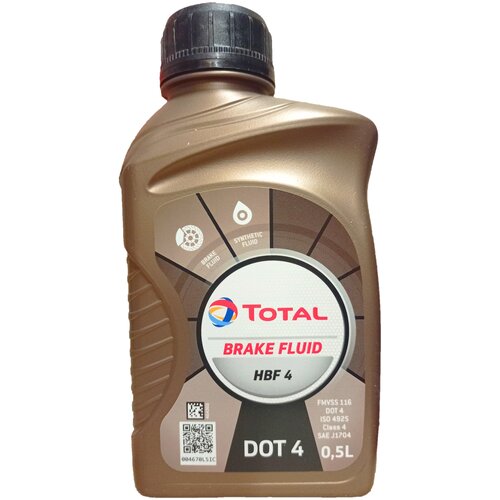 TOTALENERGIES 213824 Тормозная жидкость DOT 4, 0,5л 1шт
