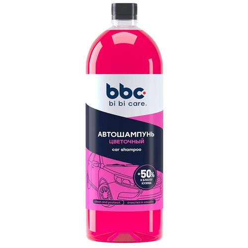 Автошампунь Полирующий эффект Flower bi bi care, 1 л / 4124