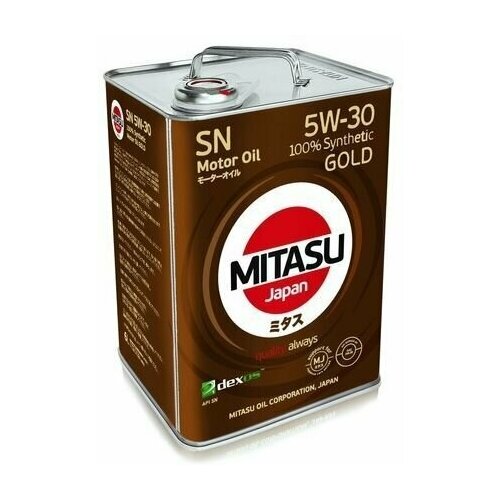 MJ1016 Масло моторное MITASU GOLD SN 5W-30 100% Synthetic