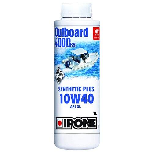 Моторное масло IPONE OUTBOARD 4000 RS 4T 10W-40 SL, 5л