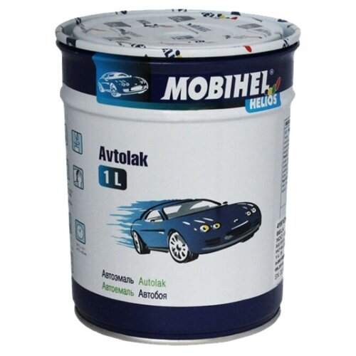 Эмаль Avtolak, алкидная смола, 601 черная, банка 0,6л.