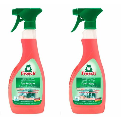 FROSCH Средство для удаления жира Грейпфрут, 500 мл, 2 шт