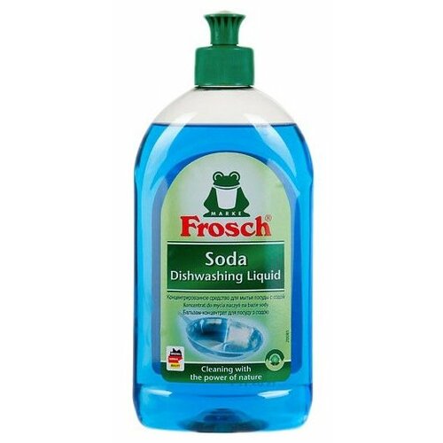 Средство для мытья посуды FROSCH фрош Сода, концентрированное, 500 мл