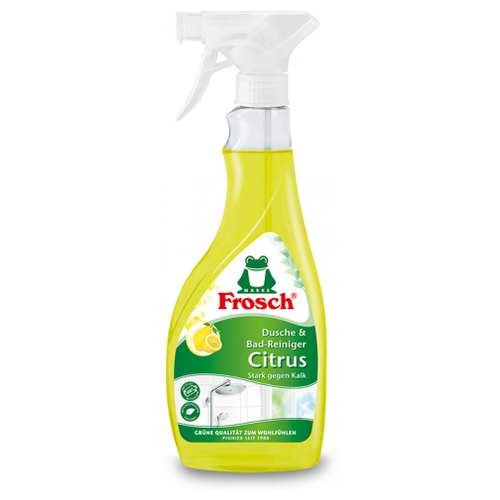 Чистящий спрей Frosch фрош для ванны и душа Цитрус, 500 мл