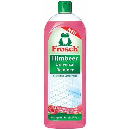 Чистящее средство универсальное 750 мл FROSCH «Малина» (Германия), для полов, мебели, кухни и ванной