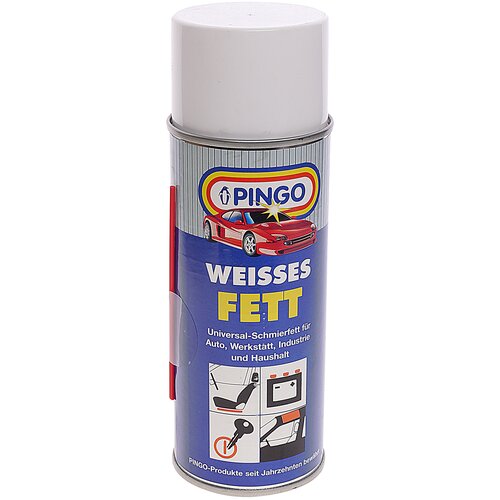Смазка белая водостойкая (аэрозоль) 400мл PINGO