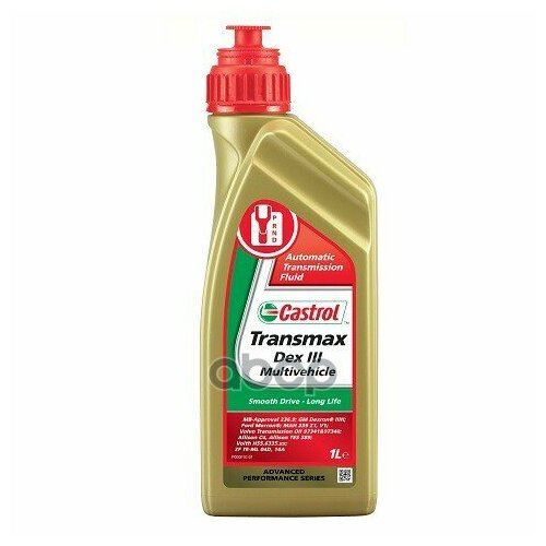 Масло Трансмиссионное Atf Transmax Dexron Iii Multivehicle 1Л Castrol Castrol арт. 157AB3