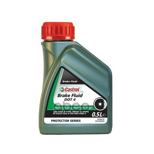 Castrol Brake Fluid Dot 4 (0.5l)_жидкость Тормозная! Sae J1703/1704, Iso 4925, Jis K2233 Castrol арт. 155BD0