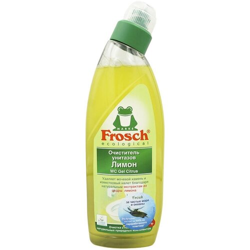 Очиститель унитазов Frosch лимон 0,75 л