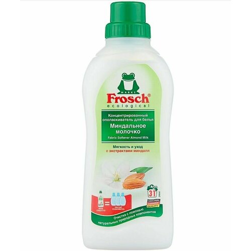 Ополаскиватель для белья Frosch "Миндальное молочко", 0,75л